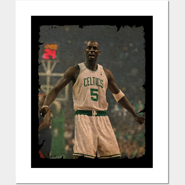 Describe Kevin Garnett with Three Words Wall Art by sambaladon